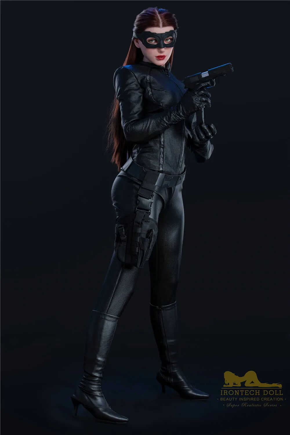 Luna S17 168cm A-Cup, Irontech Doll, Silicone, Catwoman Sex Doll view 7